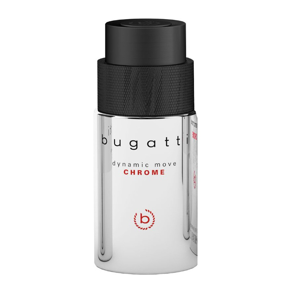 Туалетна вода Bugatti Dynamic Move Chrome 100 мл (4051395412141) - изображение 1