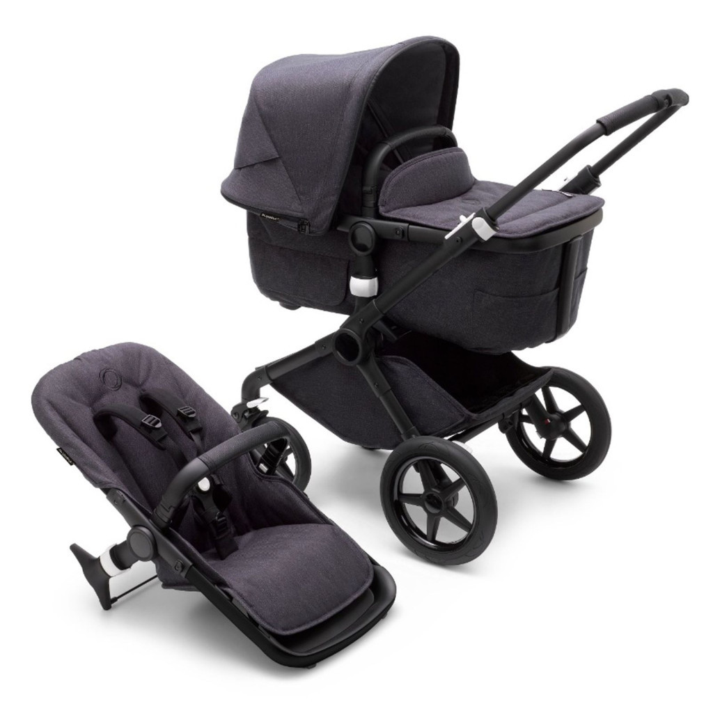 Коляска Bugaboo 2 в 1 Fox 3 Mineral Black/Washed Black (2306010034) - зображення 1