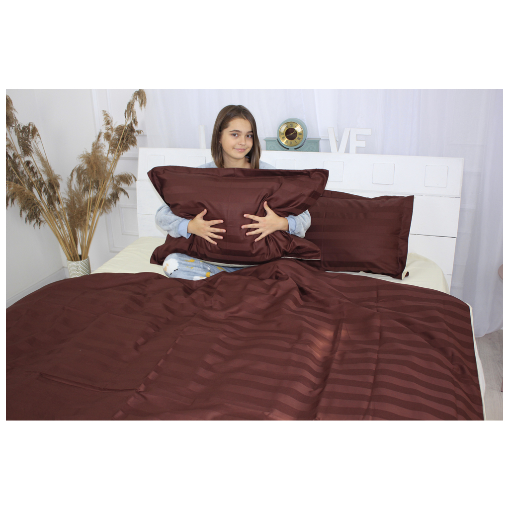 Постільна білизна MirSon Сатин Premium Klaris Duet 2х160х220 (2200001717800) - зображення 4