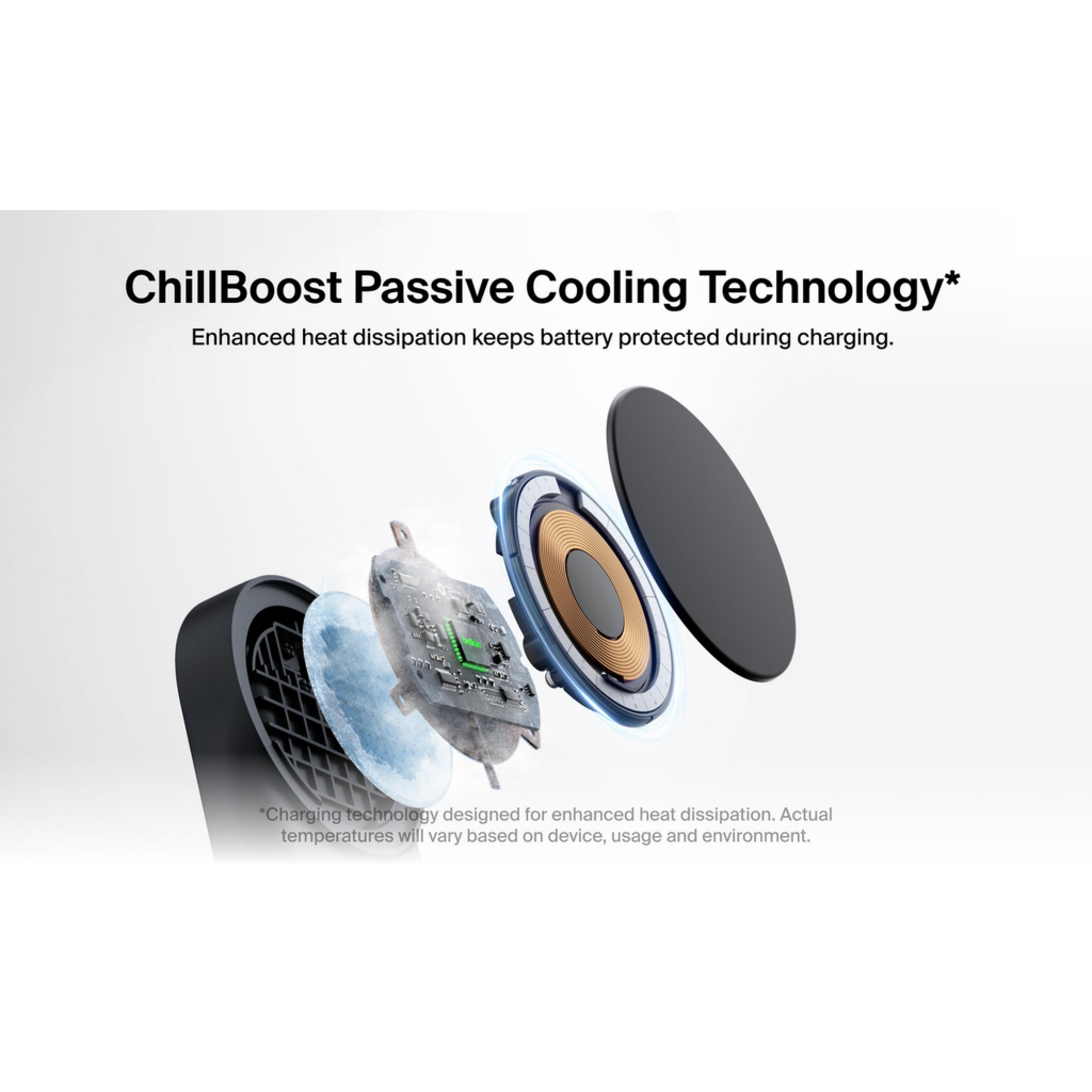 Зарядний пристрій Belkin UltraCharge Wireless 2-in-1 25W black (WIZ039KQBK) - изображение 12