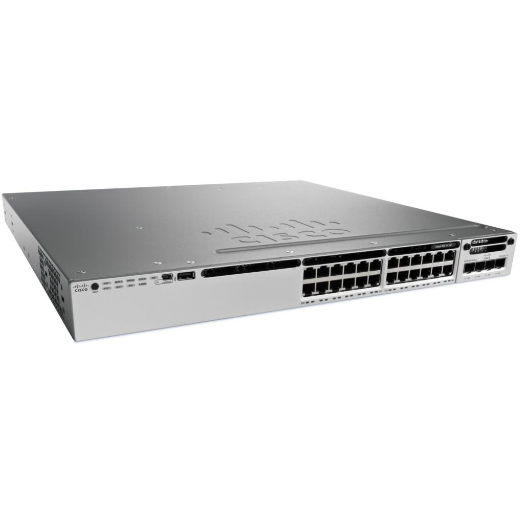 Комутатор мережевий Cisco WS-C3850-24P-E - зображення 1