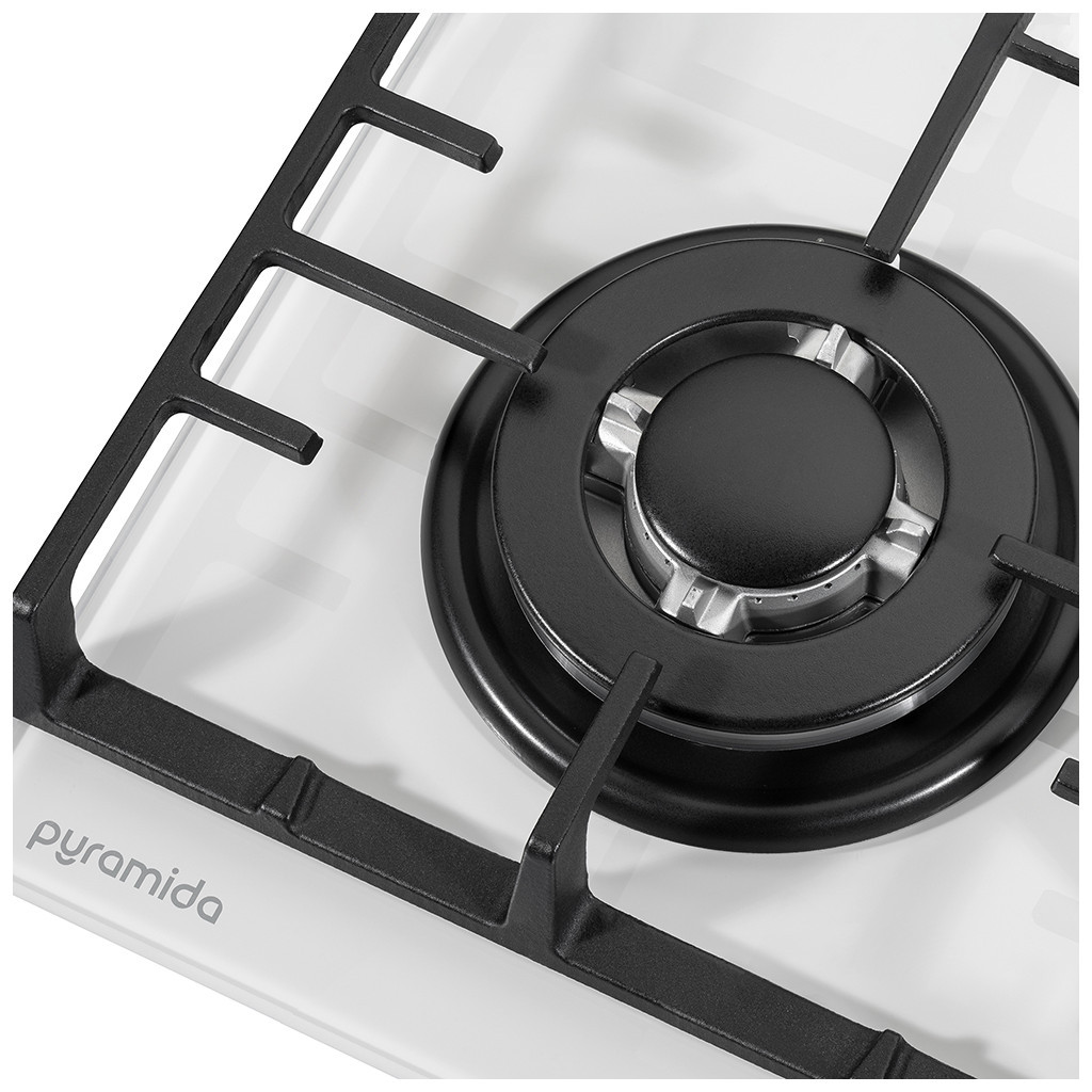 Варочна поверхня Pyramida PFG 604 T WH B - изображение 6