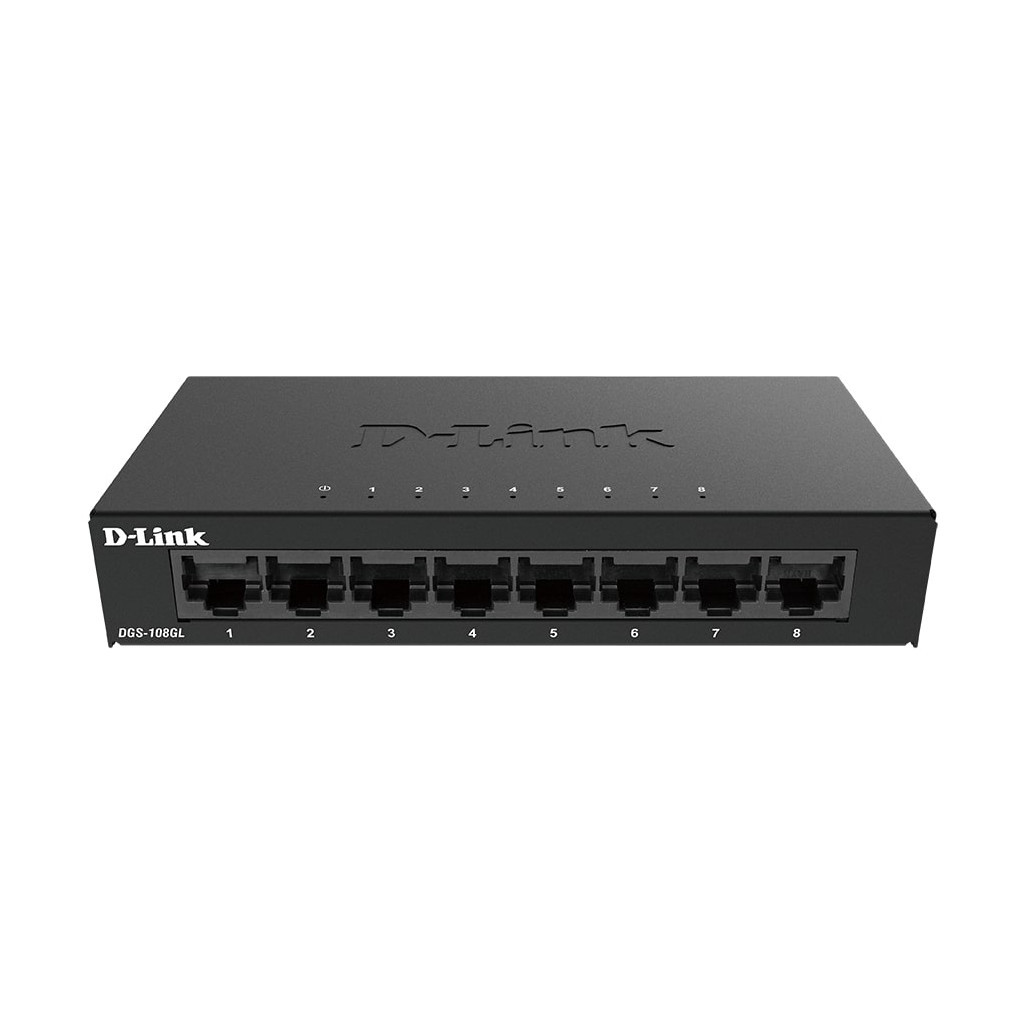 Комутатор мережевий D-Link DGS-108GL - зображення 1