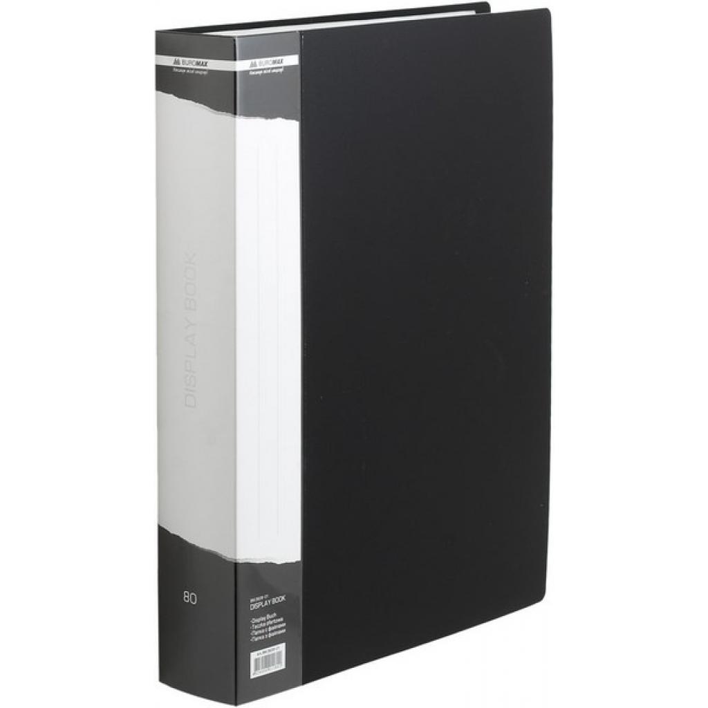 Папка з файлами Buromax 80 files А4 (in case), black (BM.3628-01) - зображення 1