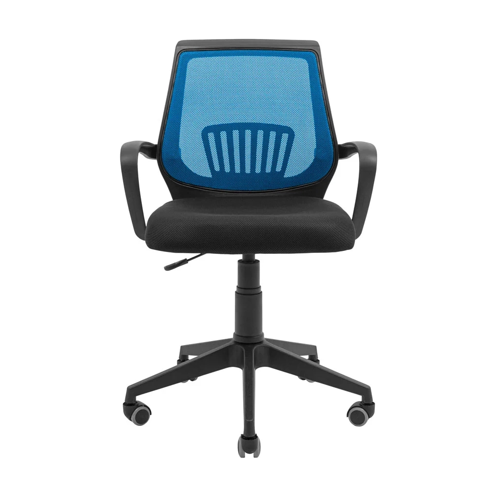 Офісне крісло Richman Стар Пластик Піастра Сітка Чорне + синє (ADD0003149) - зображення 2