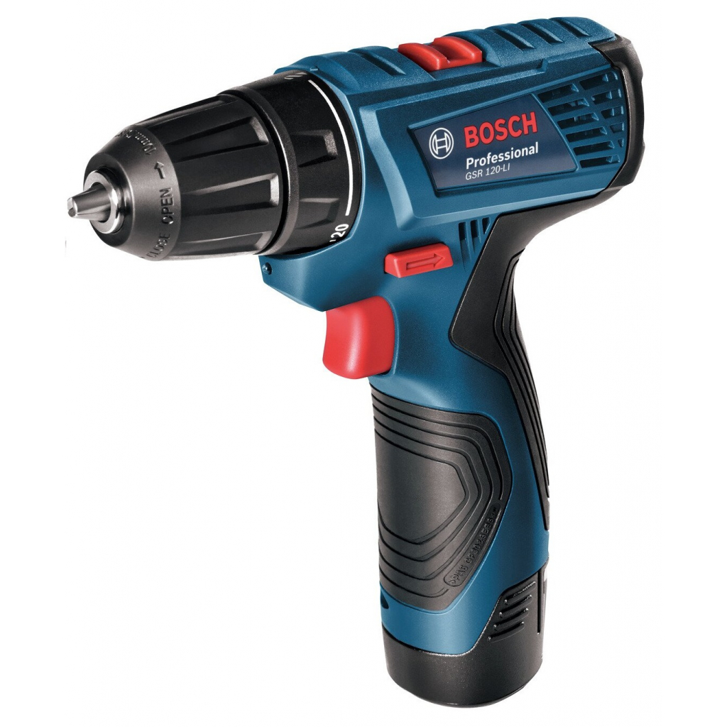 Шуруповерт Bosch GSR 120-LI + ліхтар GLI 12V-300 (0.601.9F7.005) - зображення 1