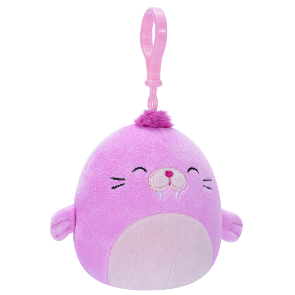 М'яка іграшка Squishmallows на кліпсі – Морж Пепе 9 см (SQCP00150) - зображення 2