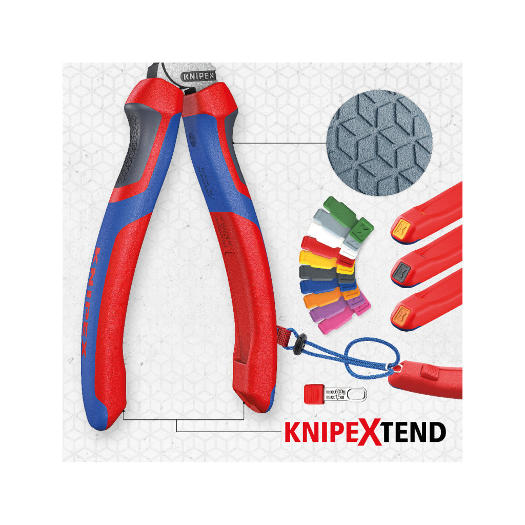 Кусачки KNIPEX бокові посилені 200мм (74 02 200) - изображение 3