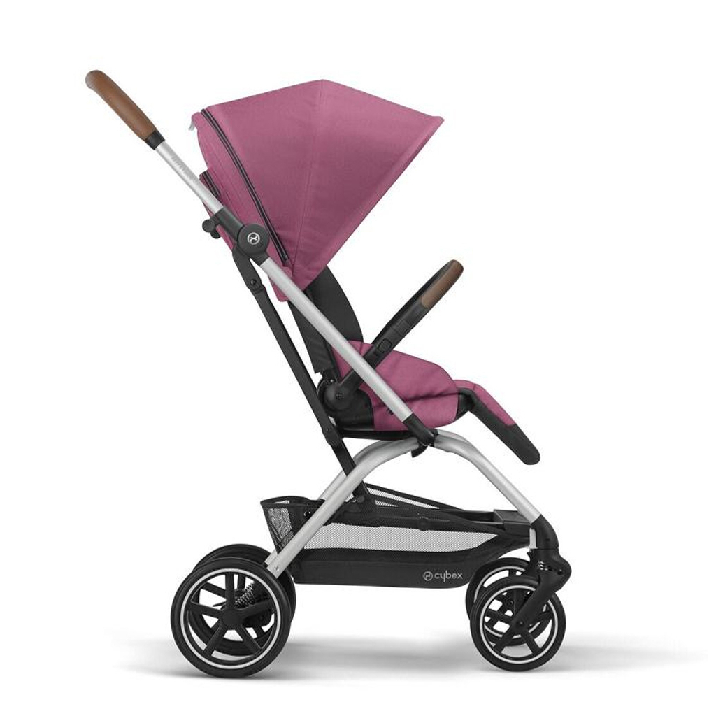 Коляска Cybex Eezy S Twist+ 2 SLV B Magnolia Pink purple (з бампером) (521001775) - зображення 2