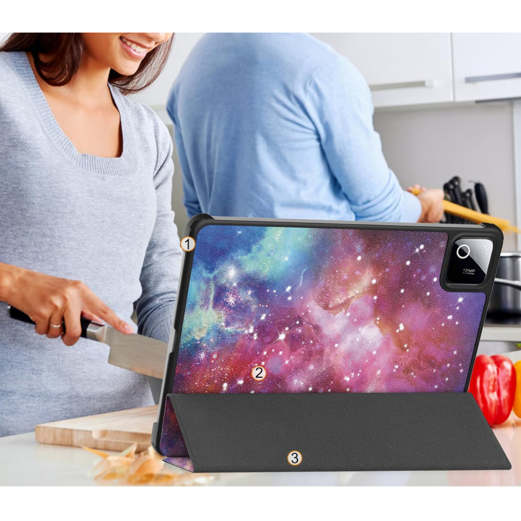 Чохол до планшета BeCover Smart Case Xiaomi Pad 8 / 8 Pro 11.2" Space (714597) - зображення 6