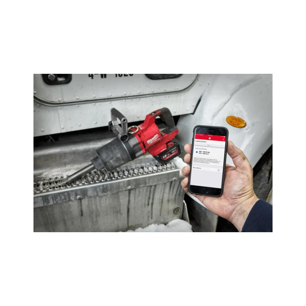 Гайковерт Milwaukee високомоментний 1'' (2711 Нм) з D-подібною рукояткою, 1x12Ah (4933471756) - зображення 6