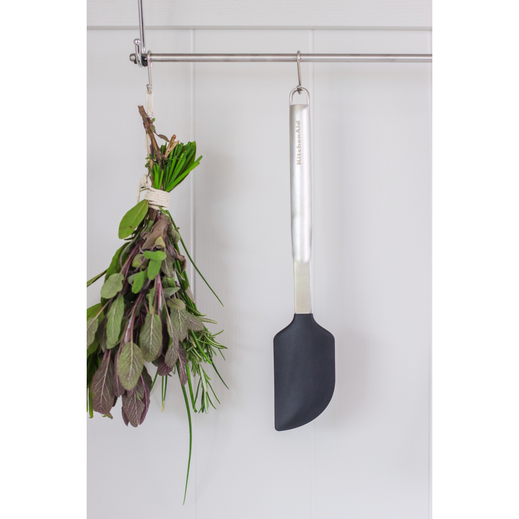 Лопатка кухонна KitchenAid Premium для тіста, 31,4 см, чорний (KMG031OHOB) - зображення 8