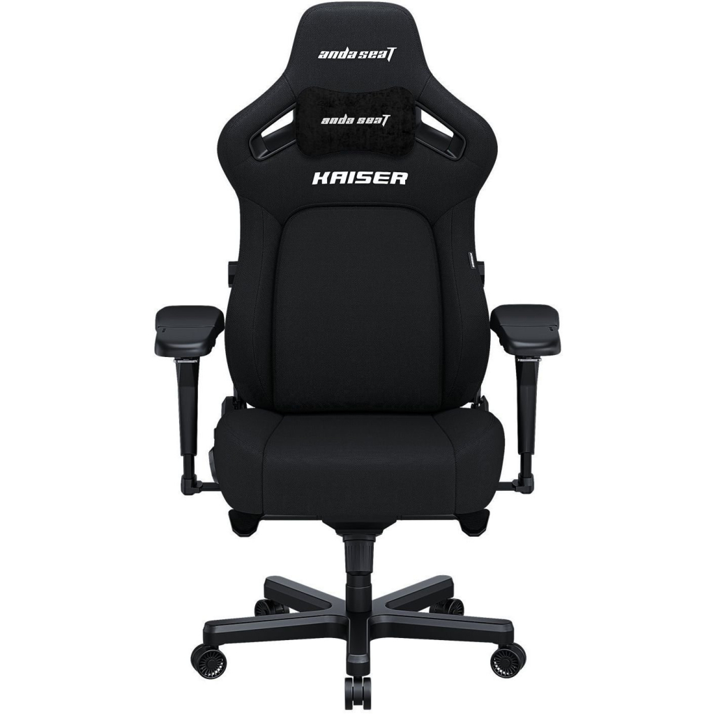 Крісло ігрове Anda Seat Kaiser 4 Fabric Size L Black (AD12YDDC-L-20-B-CF) - зображення 1