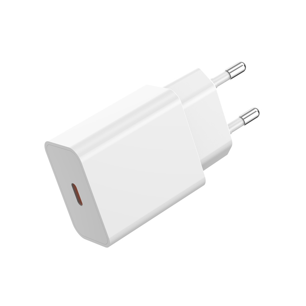 Зарядний пристрій XO L126 20W USB-C PD White (L126_White) - зображення 5