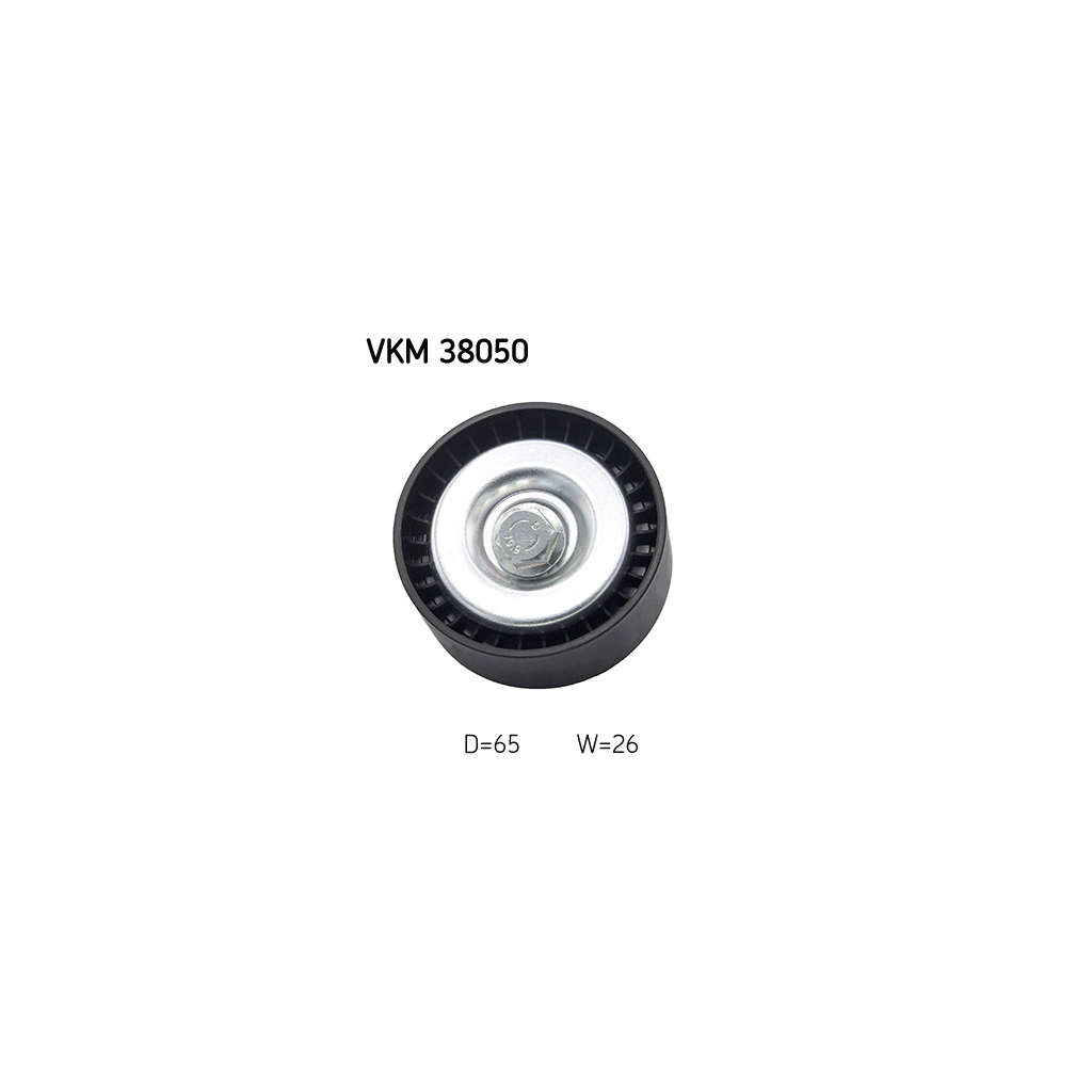 Ролик натягувача ременя SKF VKM 38050 - зображення 2