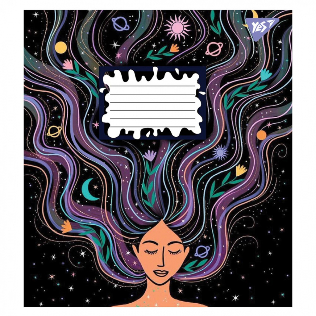 Зошит Yes Magic girl 36 аркушів клітинка (766683) - зображення 5