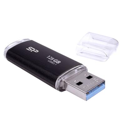 USB флеш накопичувач Silicon Power 128GB Blaze B02 Black USB 3.0 (SP128GBUF3B02V1K) - зображення 2