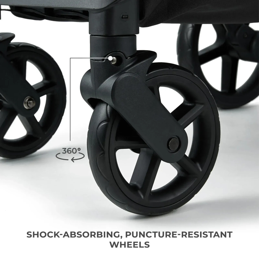 Коляска Kinderkraft Loom Black (KSLOOM00BLK00BS) (5902533926404) - зображення 10