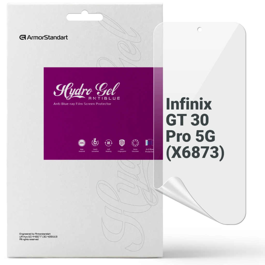 Плівка захисна Armorstandart Anti-Blue Infinix GT 30 Pro 5G (X6873) (ARM86503) - изображение 1