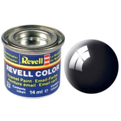 Аксесуари до збірних моделей Revell Фарба чорна глянцева 14мл (32107) - зображення 1