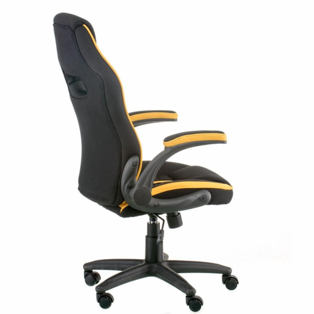 Крісло ігрове Special4You Prime black/yellow (E5548) - зображення 6