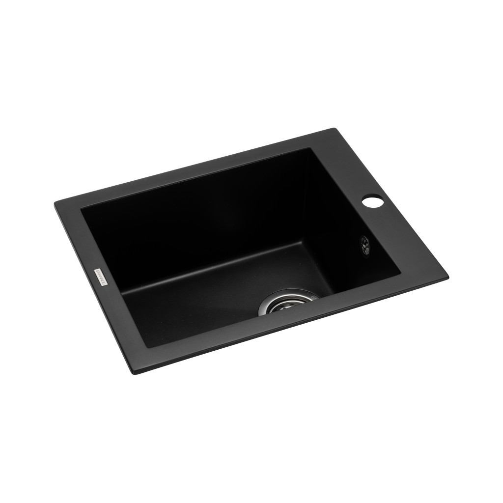 Мийка кухонна GRANADO CADIZ black shine (gr2301) - зображення 2