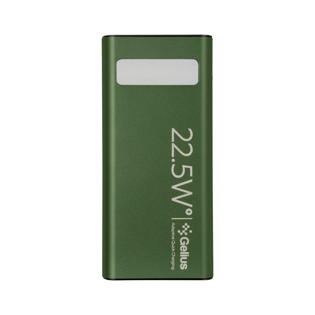 Батарея універсальна Gelius Lightstone GP-PB300 30000mAh QC+PD (22.5W) Green (00000090465) - зображення 3