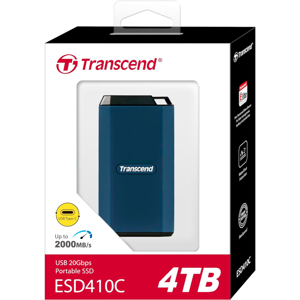 Накопичувач SSD USB Type-C 4TB ESD410C Transcend (TS4TESD410C) - зображення 5