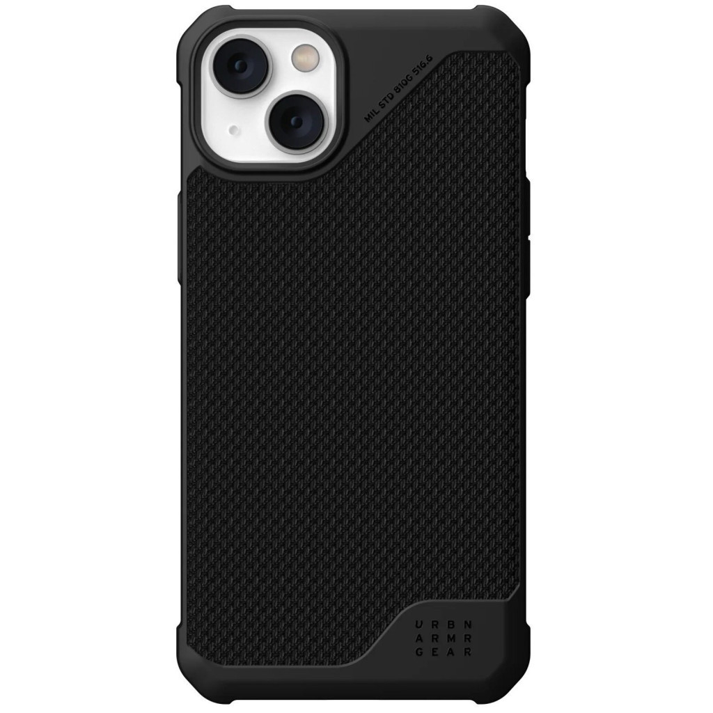 Чохол до мобільного телефона UAG Apple iPhone 14 Plus Metropolis LT Magsafe, Kevlar Black (114049113940) - изображение 1