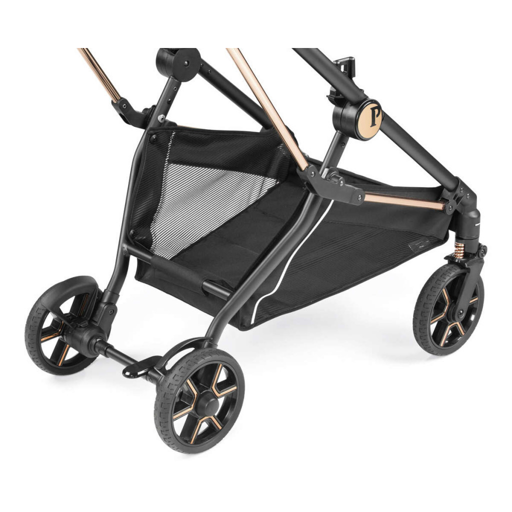 Коляска Peg-Perego 2 в 1 Vivace 500 вишукано-коричнева зі смужкою (IP28000000GS53SQ53) - зображення 5