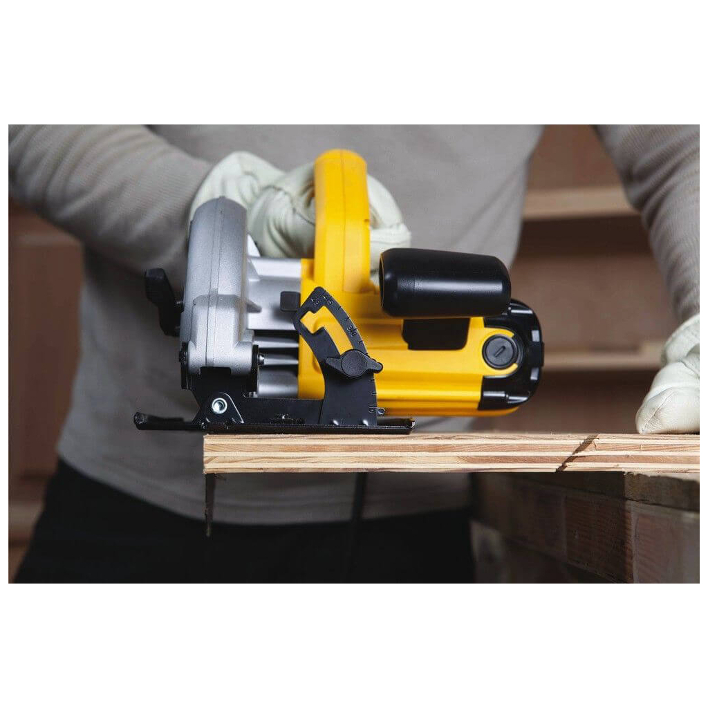 Дискова пила DeWALT 1350 Вт, диск 184х16 мм, 3.66 кг, кейс (DWE560K) - зображення 8