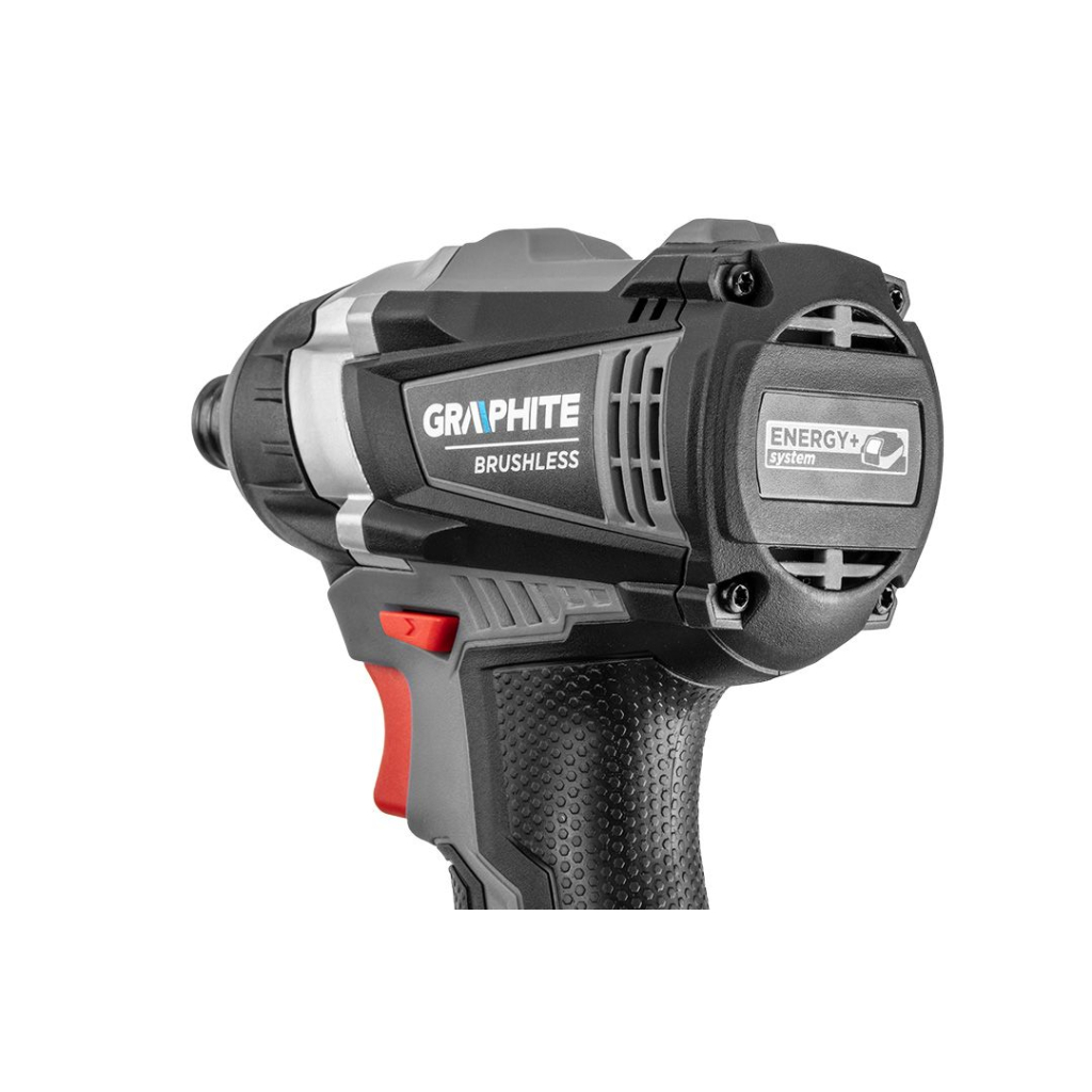 Гайковерт Graphite Energy+ 18V, безщітковий, 2700об/хв, 200Нм, 3 швидкості, 1.2кг (без АКБ та ЗП) (58G024) - изображение 9