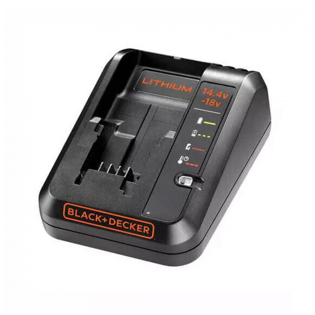 Зарядний пристрій для акумуляторів інструменту Black&Decker 14.4V, 18V, струм 1A (BDC1A15) - зображення 2
