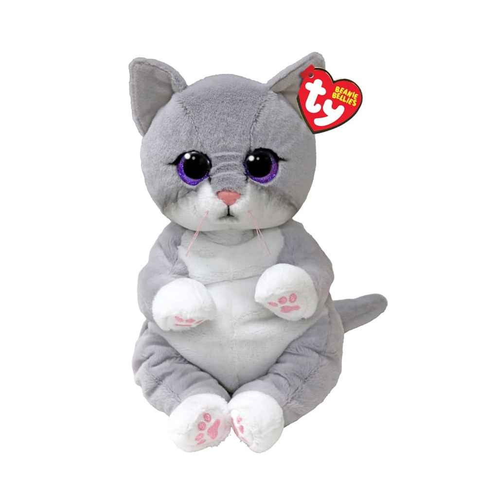 М'яка іграшка Ty Beanie bellies Сіре кошеня MORGAN 25 см (43203) - зображення 1