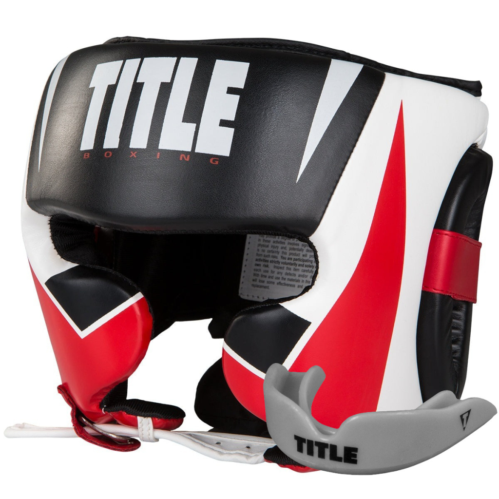 Боксерський шолом Title MMA Command Black/White/Red M (XCHGT M BK/WH/RD) - изображение 1
