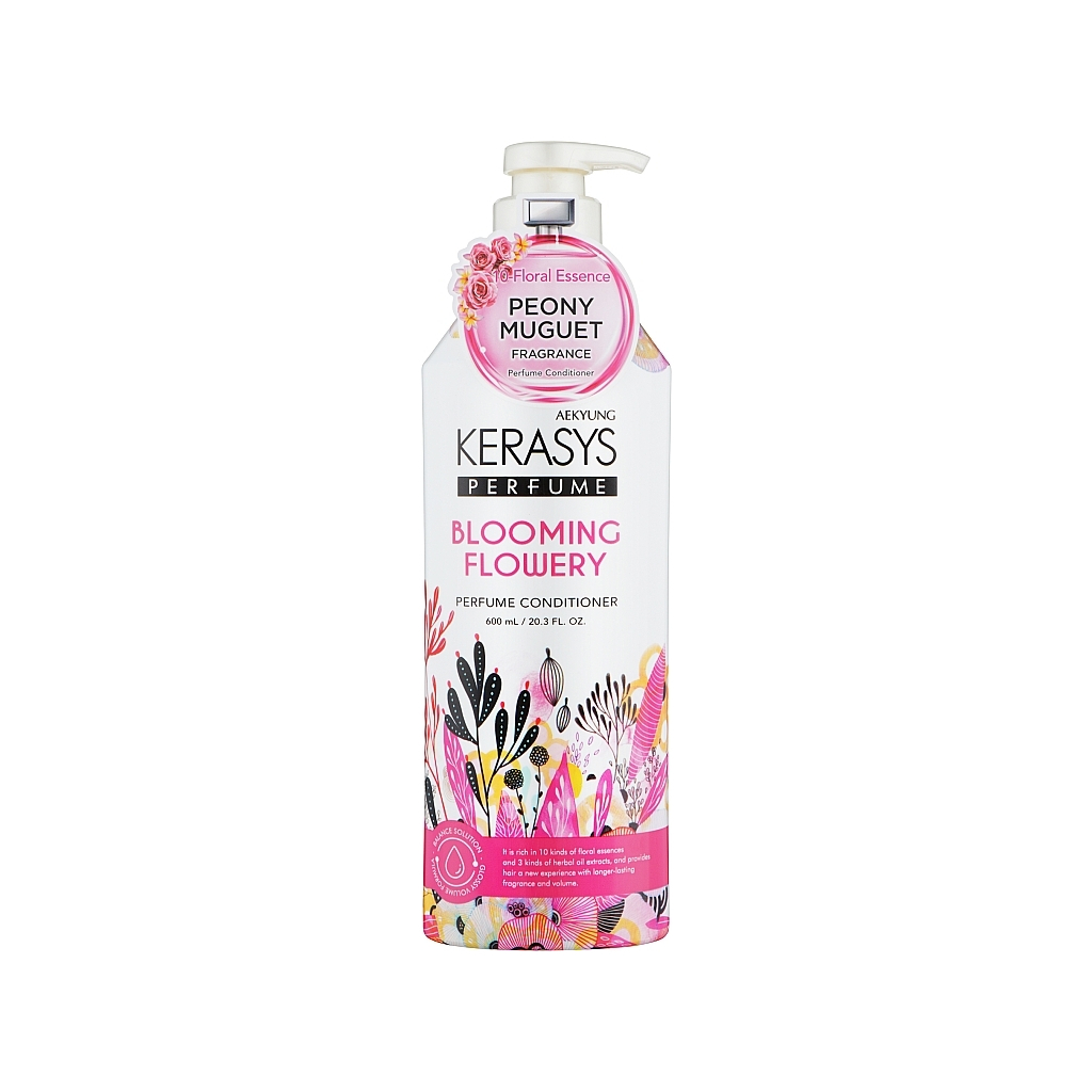 Кондиціонер для волосся KeraSys Blooming & Flowery Perfumed 600 мл (8801046245309) - зображення 1