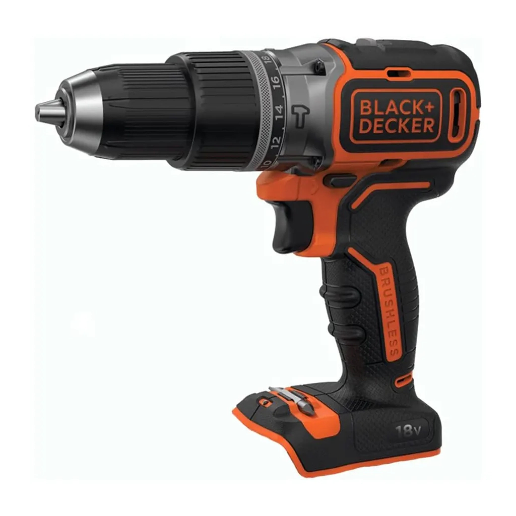 Шуруповерт Black&Decker ударний 18 В, 52 Нм (без АКБ та ЗП) (BL188N) - зображення 1