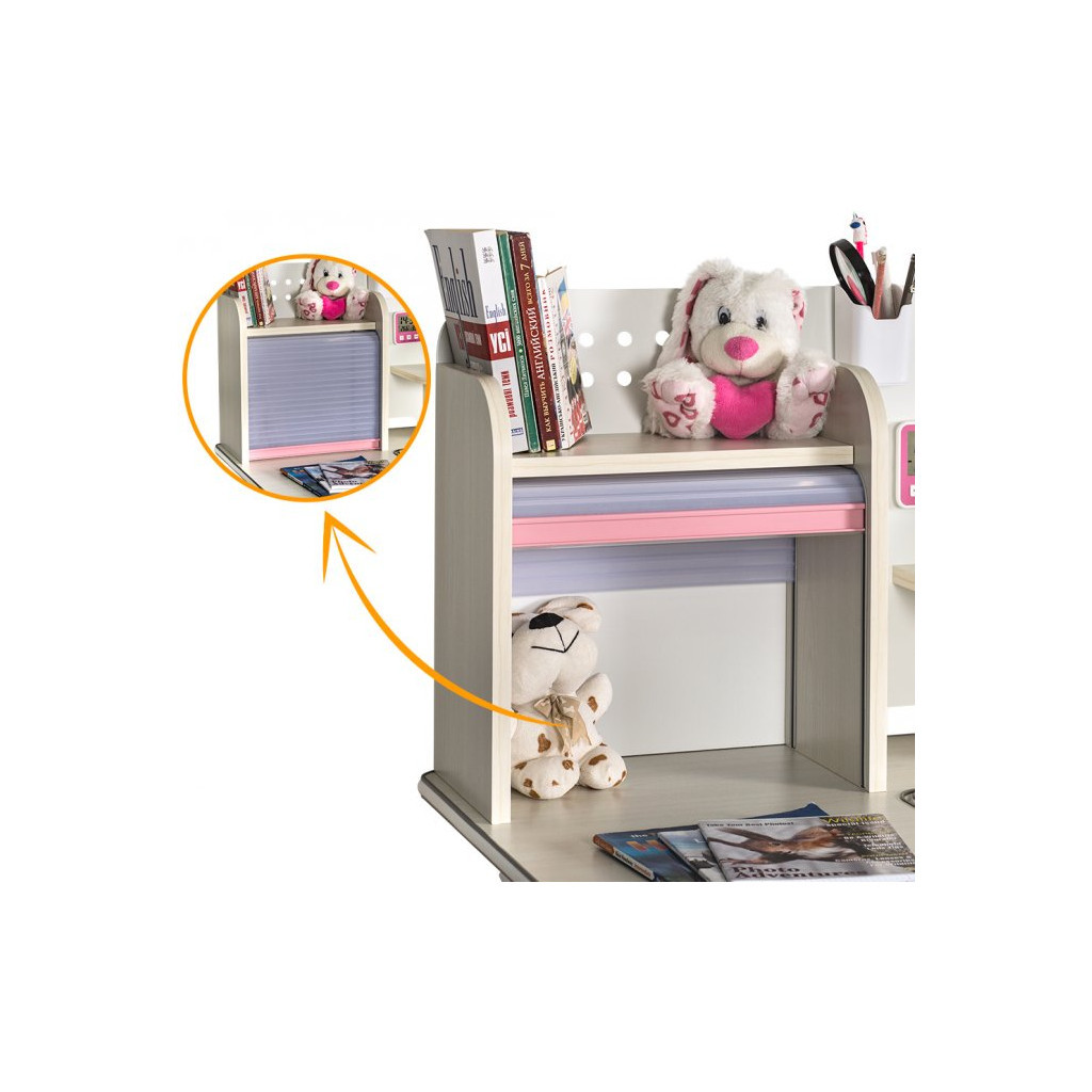Парта з кріслом Mealux Winnipeg MG/BL + Omega KBL (BD-630 MG/BL+Y-220 KBL) - изображение 6