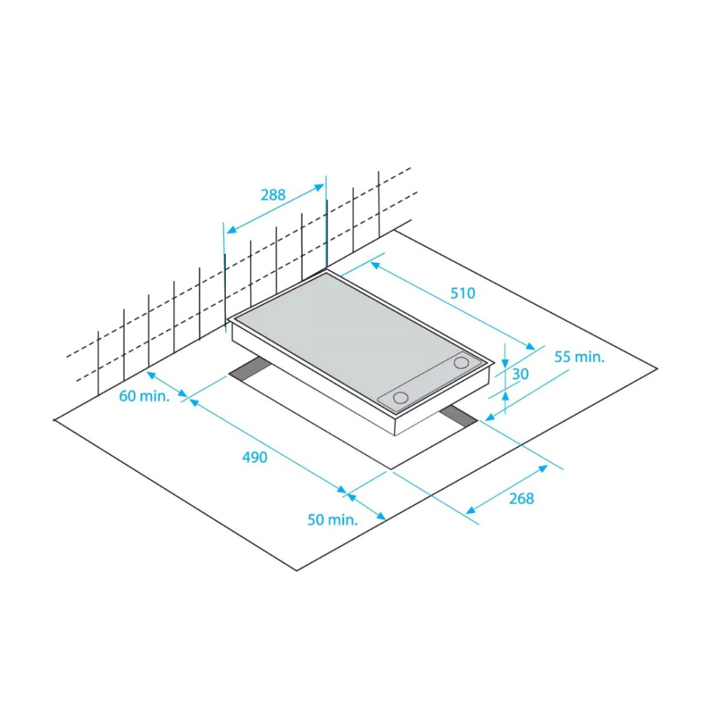 Варочна поверхня Beko HDCE 32200 X (HDCE32200X) - зображення 5