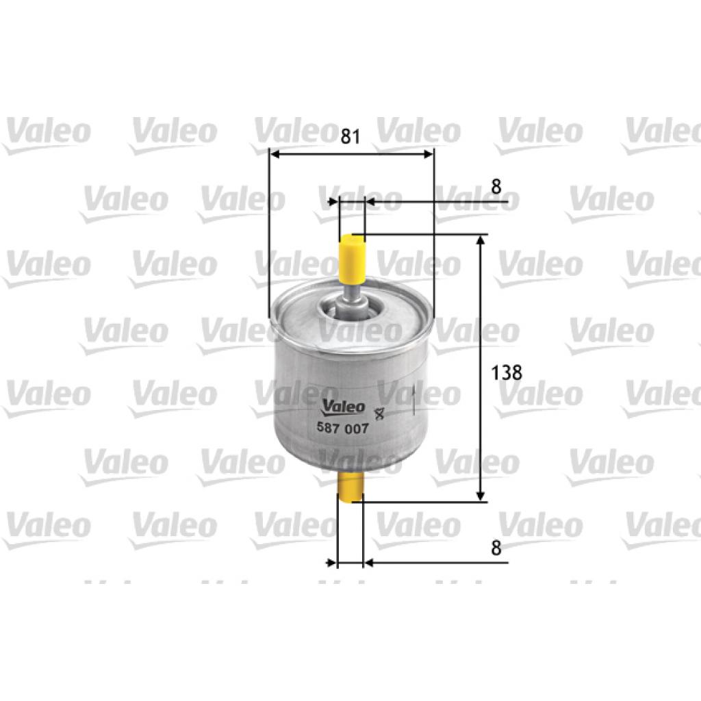 Фільтр паливний Valeo 587007 - зображення 1