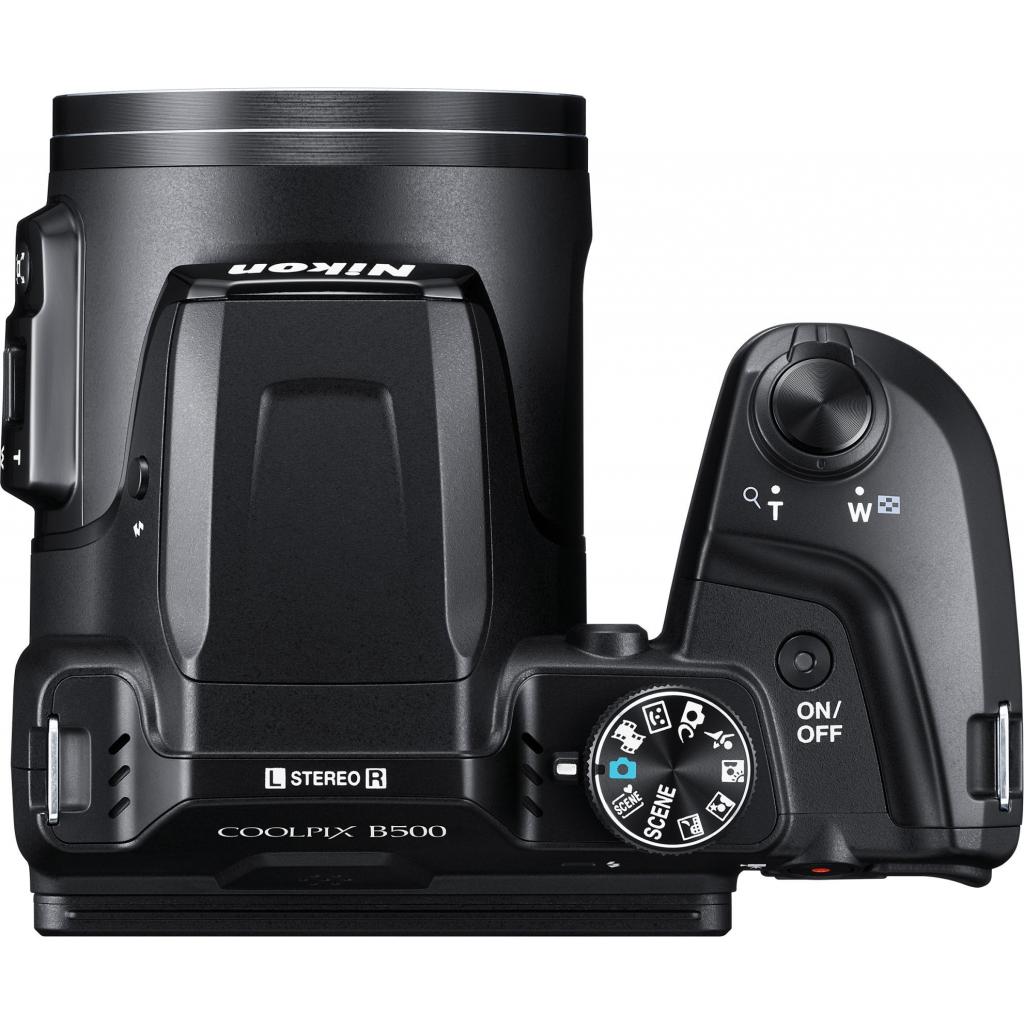 Цифровий фотоапарат Nikon Coolpix B500 Black (VNA951E1) - зображення 8