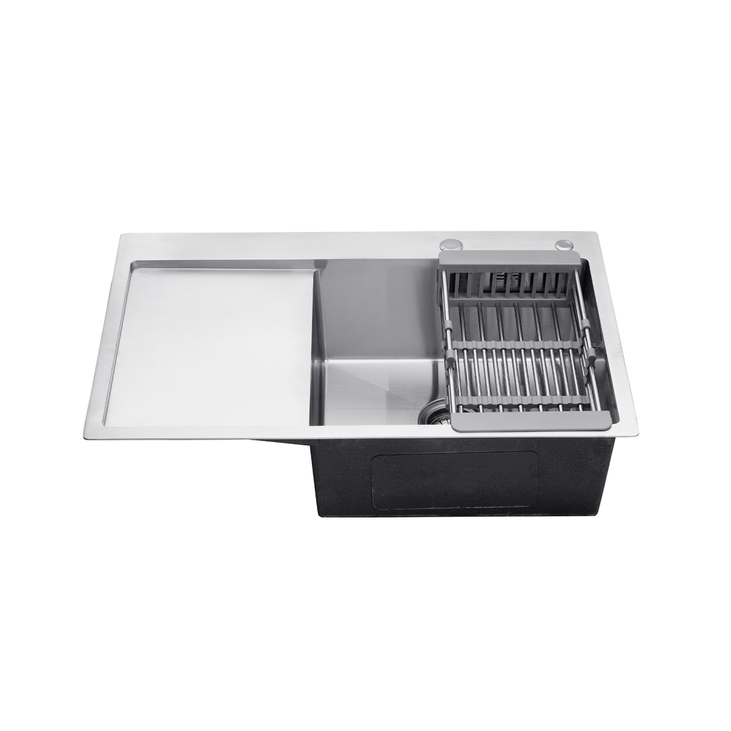 Мийка кухонна Kroner Geburstet-7849RHM (CV025276) - зображення 4