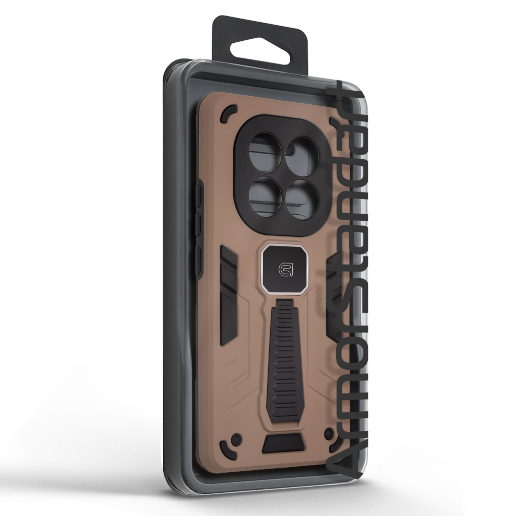 Чохол до мобільного телефона Armorstandart Proover Xiaomi Redmi Note 14 Pro+ 5G Brown (ARM85795) - зображення 3