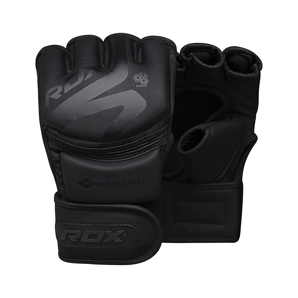 Рукавички для MMA RDX F15 Noir Matte Black S (GGR-F15MB-S) - зображення 10