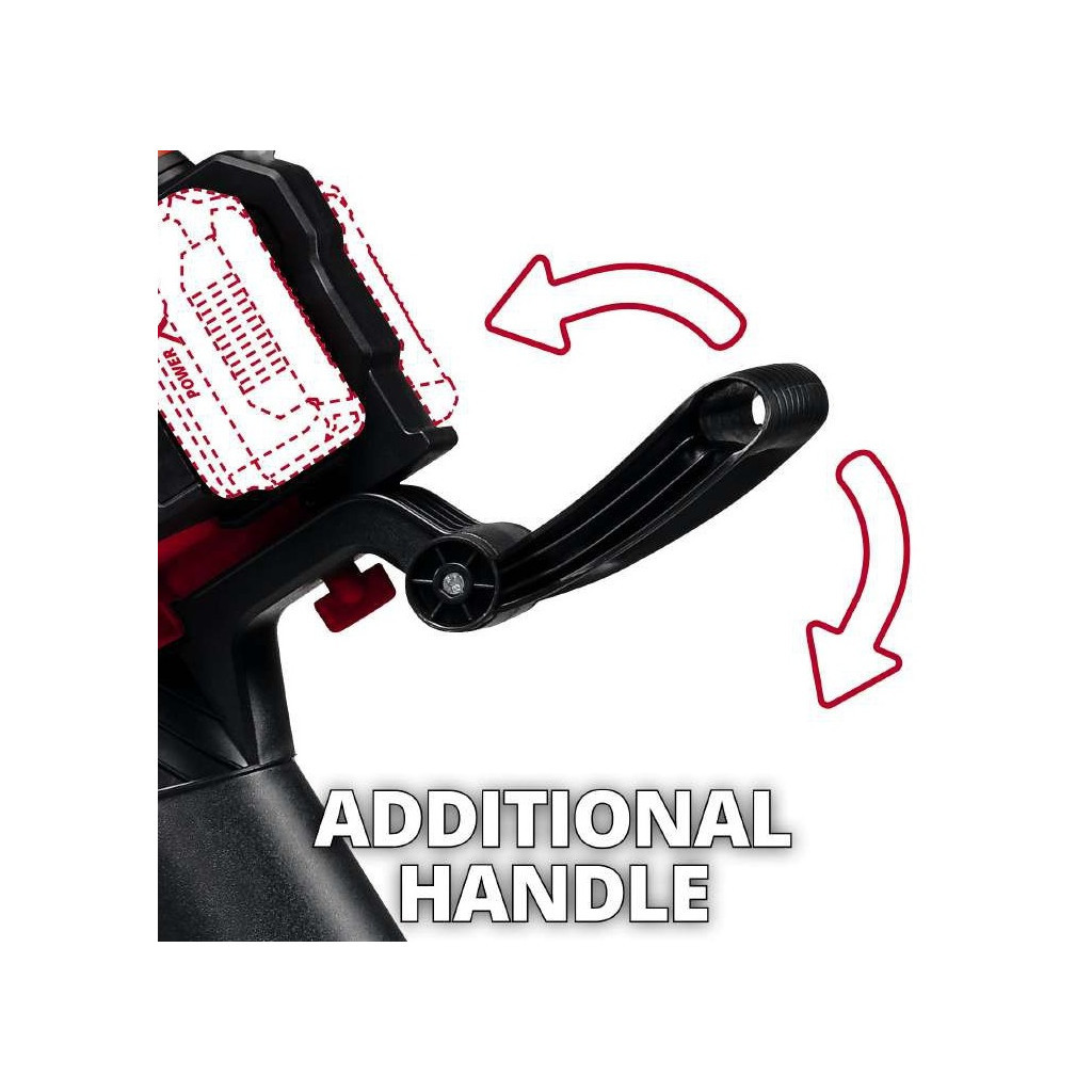 Пилосос садовий Einhell GE-LB 36/230 Li E - Solo, 36В, PXC (без АКБ та ЗП) (3433630) - зображення 12