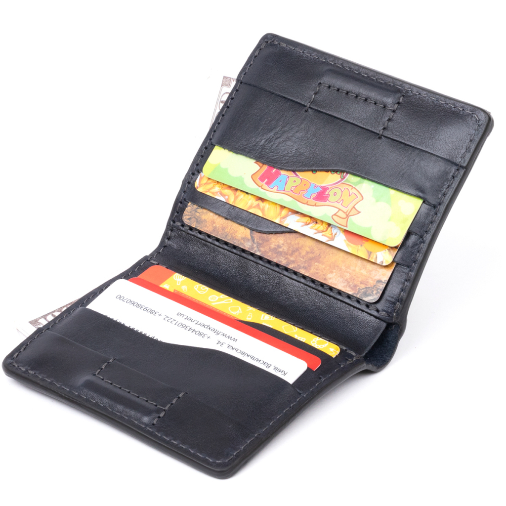 Портмоне Grande Pelle Синє (11332) - изображение 5