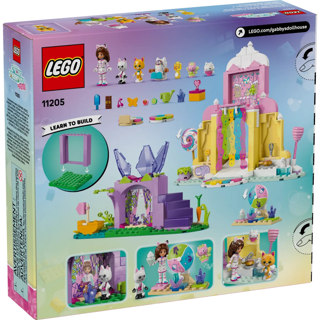 Конструктор LEGO Gabby's Dollhouse Гора солодощів і сад Кітті (11205) - зображення 2