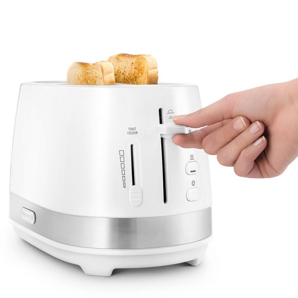 Тостер DeLonghi CTLA 2103 W (CTLA2103W) - зображення 3