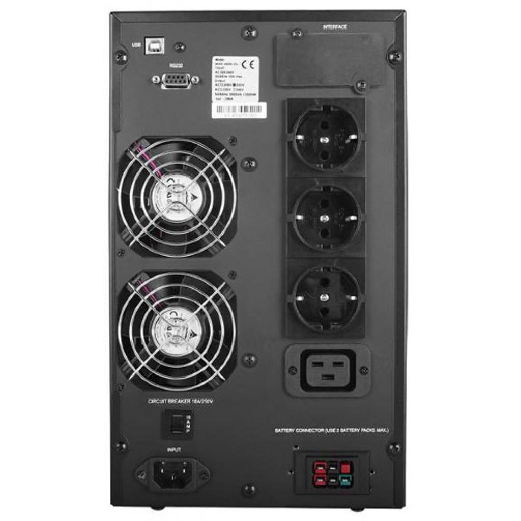 Пристрій безперебійного живлення Powercom MAC-2K Schuko - зображення 2