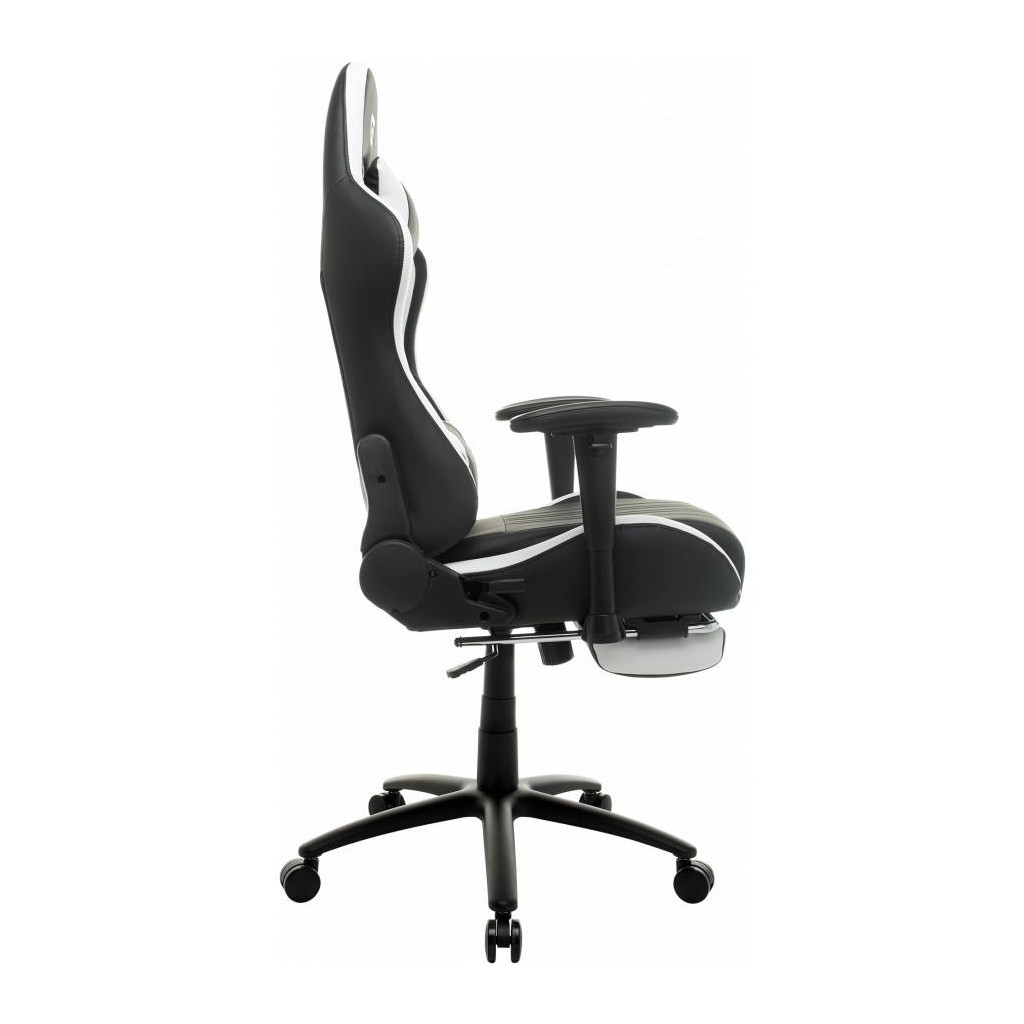 Крісло ігрове GT Racer X-2534-F Black/White - зображення 4